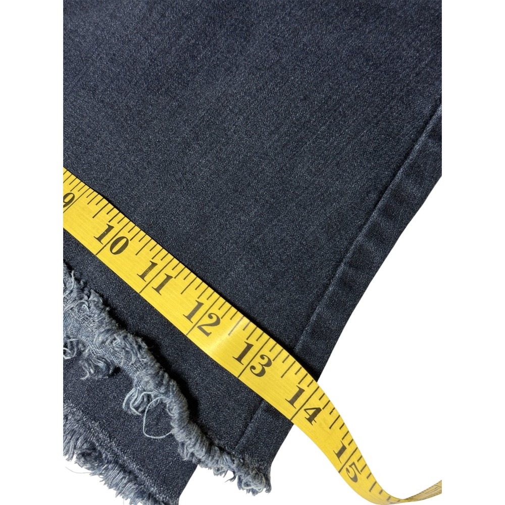 Judy Blue Dark Wash Flare Jeans 9/29 Women Raw Hem High Rise - Picture 10 of 10